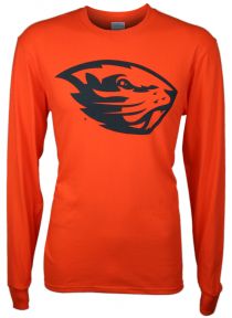 Value Orange Beaver Long Sleeve Tee