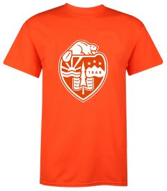 Men's Orange University Crest Tee