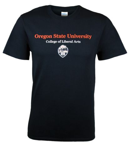 Unisex Black College of Liberal Arts Tee