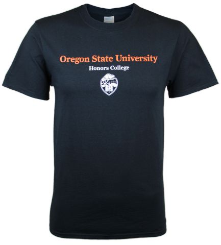 Unisex Black Honors College Tee