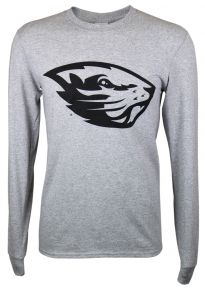 Value Oxford Long Sleeve Tee with Black Beaver