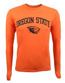 Value Orange Oregon State Beaver Long Sleeve Tee