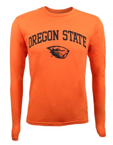 Value Orange Oregon State Beaver Long Sleeve Tee