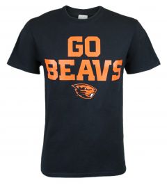 Value Black Go Beavs Tee
