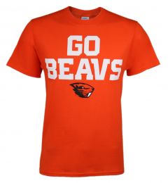 Value Orange Go Beavs Tee