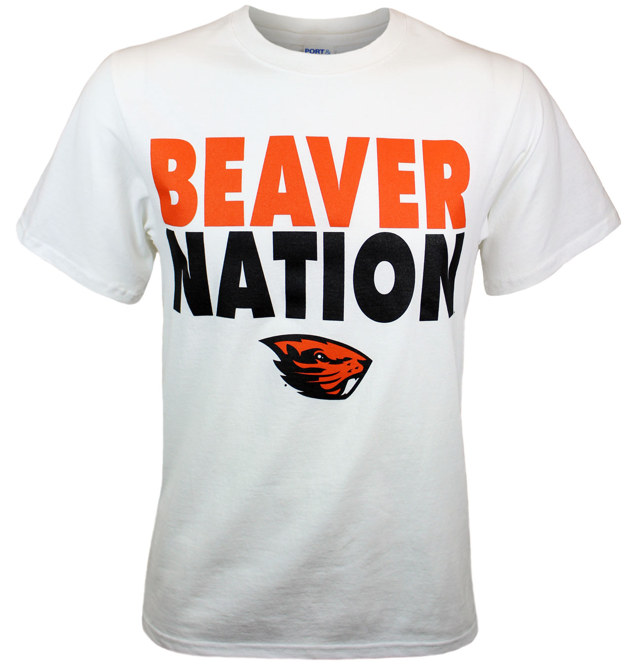 OSU Beaver Store: Youth White Baseball Jersey Tee