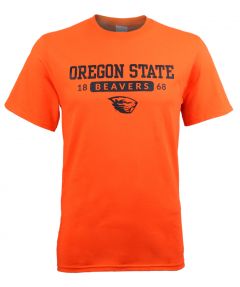 Value Orange Oregon State Beavers Tee
