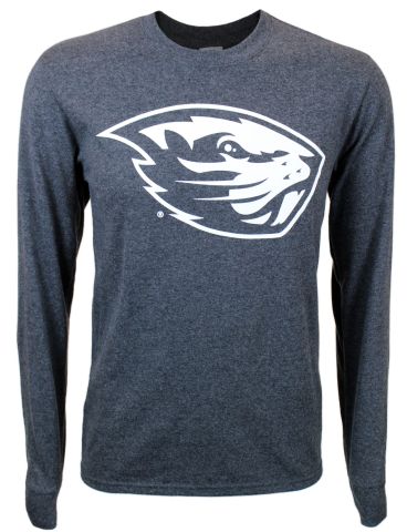 Value Charcoal Beaver Long Sleeve Tee