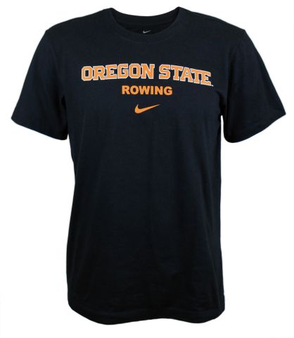Men's Nike Black Rowing Core Short Sleeve Tee