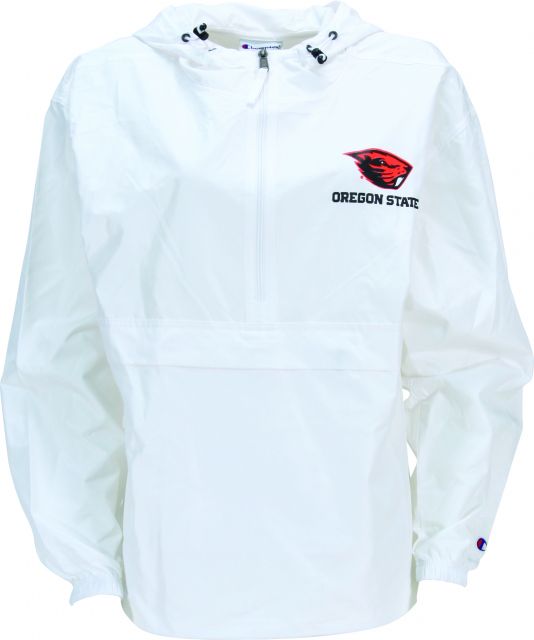 white champion windbreaker mens