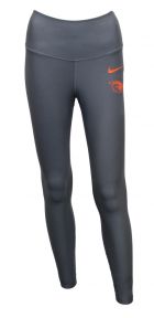 Women's Nike Grey Beaver High-Rise Leggings