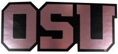 Rose Gold Block OSU Decal