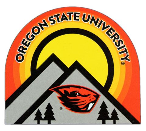 Oregon State University Sunrise Decal