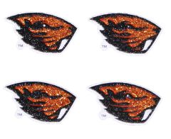 Beaver Glitter Fan Dazzler Tattoos