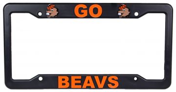 Benny Go Beavs License Plate Frame