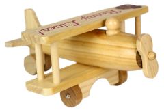 Wooden Benny Lives Biplane