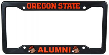 Alumni License Plate Frame with Benny