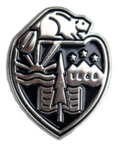 University Crest Lapel Pin