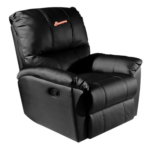 DreamSeat Rocker Recliner with Beavers Script