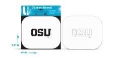 Curbee OSU Stencil