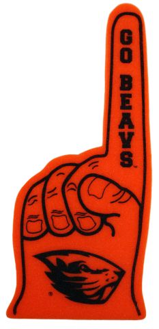 Go Beavs Foam Hand with Beaver
