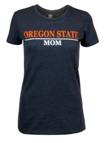 Charcoal Oregon State Mom Tee