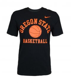 Men's Nike Black Oregon State Basketball Tee