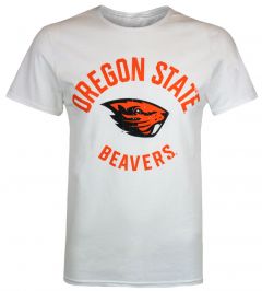 Men's White Oregon State Beavers Tee