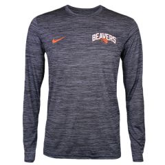 Men's Nike Dark Grey Team Issue Beavers Tee