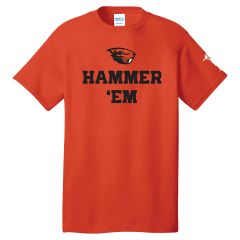 Orange Jack Colletto Hammer 'Em Tee with Beaver