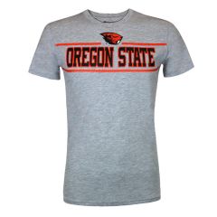 Men's Champion Grey Oregon State Short Sleeve Tee