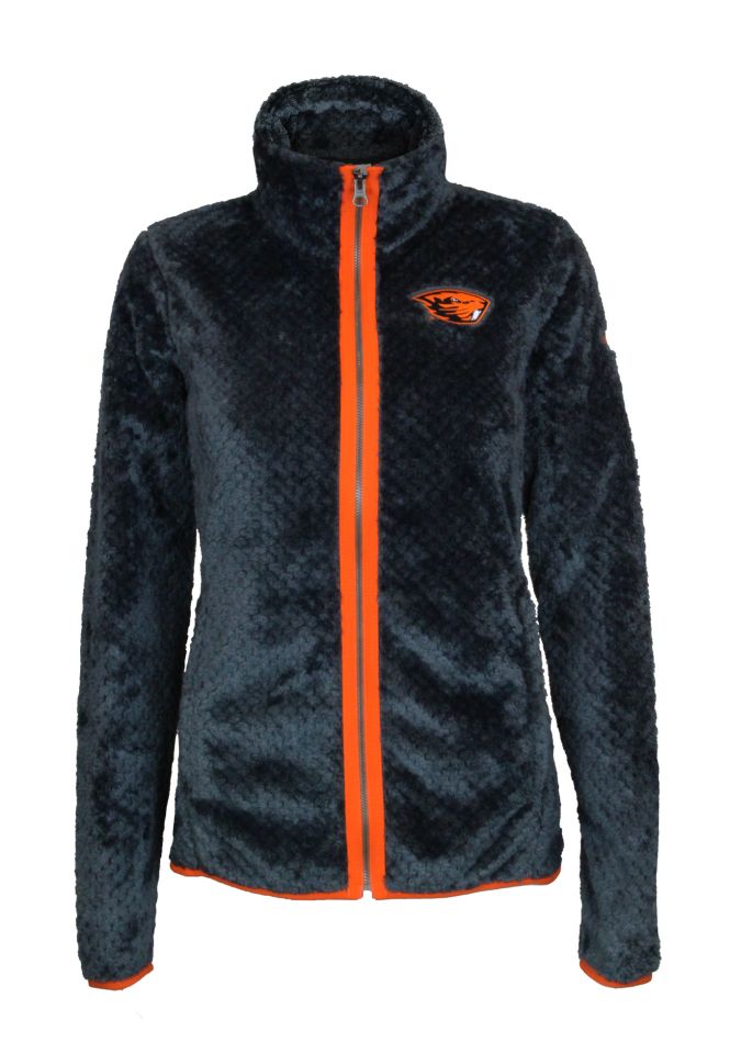 Women s Grey Fireside Jacket OSU Beaver Store