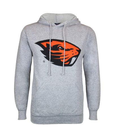 Value Grey Hoodie with Beaver