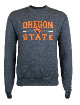 Unisex Champion Charcoal Oregon State Beaver Crew