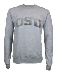Unisex Champion Heather Grey Tonal OSU Crew