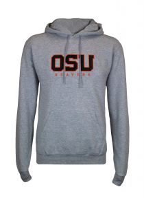 Unisex Champion Heather Grey Hoodie with OSU Beavers