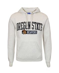 Unisex Oatmeal Oregon State Hoodie with Benny