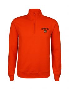 Unisex Champion Orange Quarter-Zip with Benny