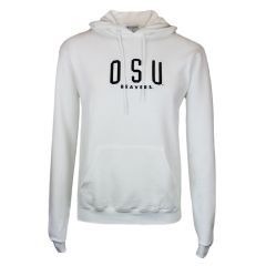 Unisex Champion White 3D OSU Beavers Hoodie