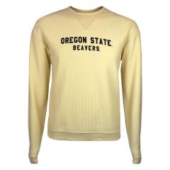 Men's Vanilla Oregon State Beavers Timber Crew