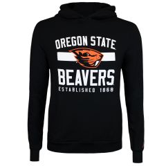 Men's Black Oregon State Beavers Lightweight Hoodie