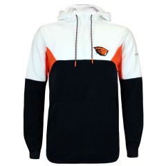 Men's Columbia Tri-Color Half-Zip Fleece Beaver Jacket