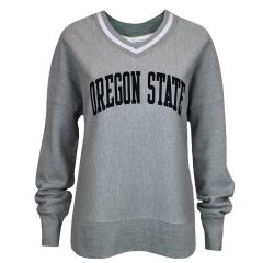 Women's Champion Grey Oregon State Oversize Fleece