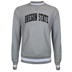 Men's Champion Vintage Grey Crew with Oregon State