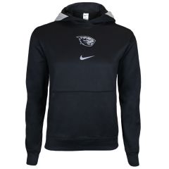 Men's Nike Black Spotlight Hoodie with Beaver