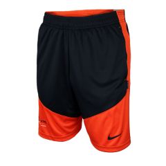 Men's Nike Black and Orange Sideline Shorts