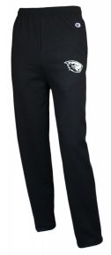 Unisex Champion Black Sweatpants with Beaver