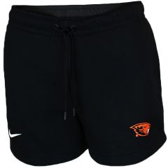 Women's Nike Black Essential Shorts with Beaver