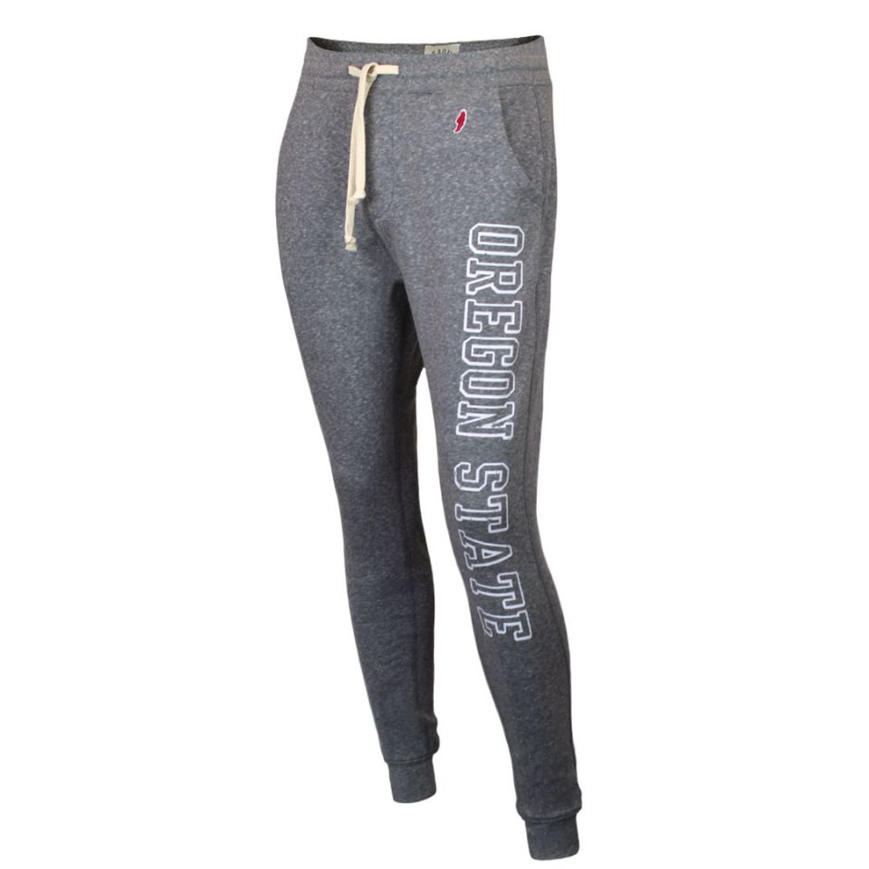 Grey Fitted Oregon State Joggers - OSU Beaver Store