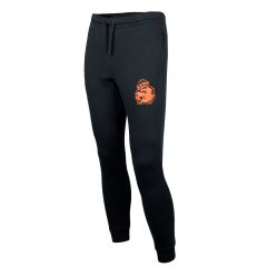 Nike Men's Black Club Fleece Joggers with Orange Benny